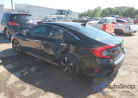 2017 Honda Civic Touring from USA, damaged, VIN 19XFC1F9XHE010146